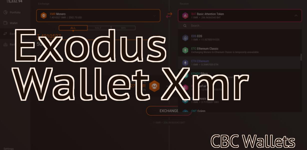 Exodus Wallet Xmr