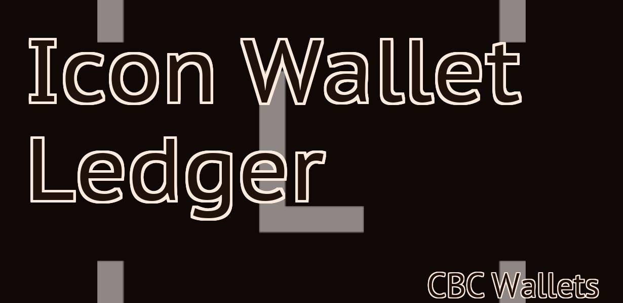 Icon Wallet Ledger