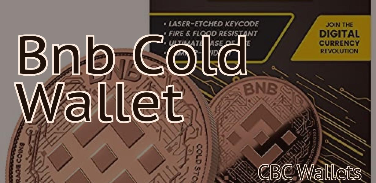 Bnb Cold Wallet