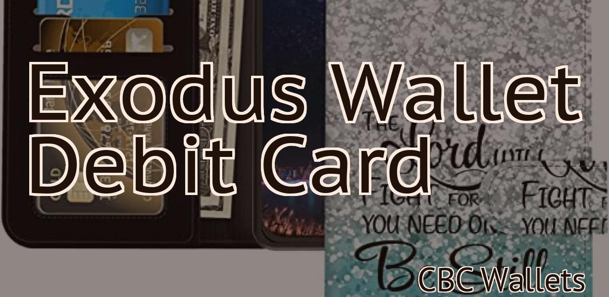 Exodus Wallet Debit Card