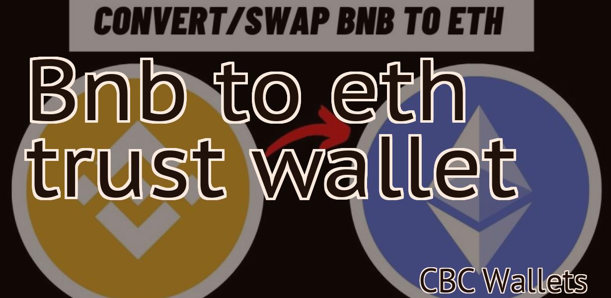 Bnb to eth trust wallet