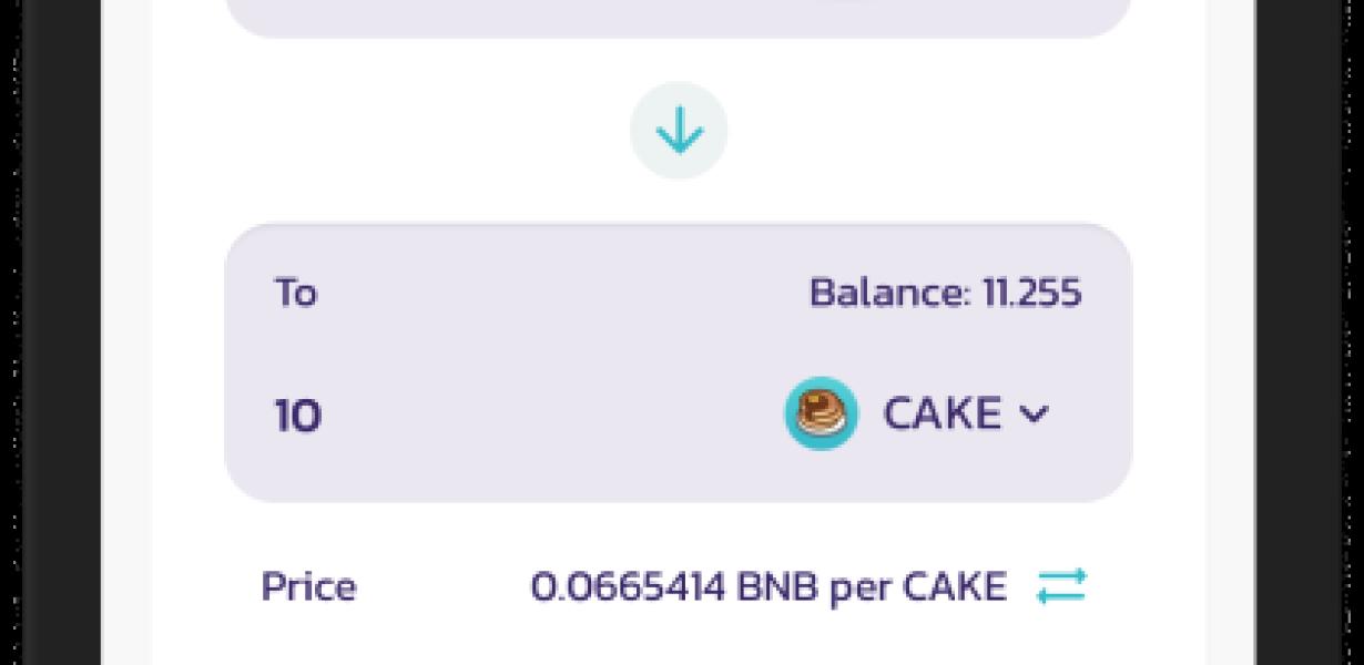 Purchasing PancakeSwap tokens 