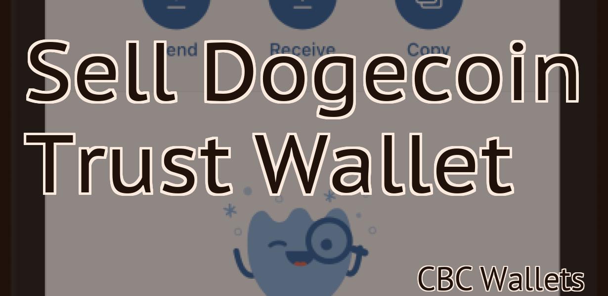 Sell Dogecoin Trust Wallet