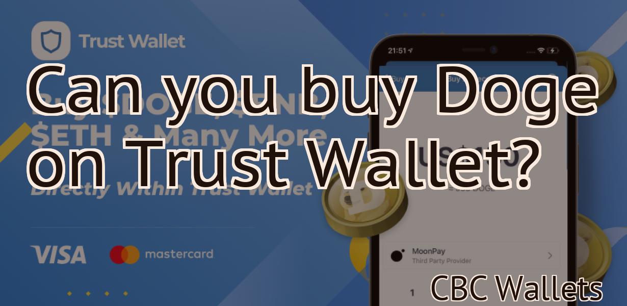 Can you buy Doge on Trust Wallet?