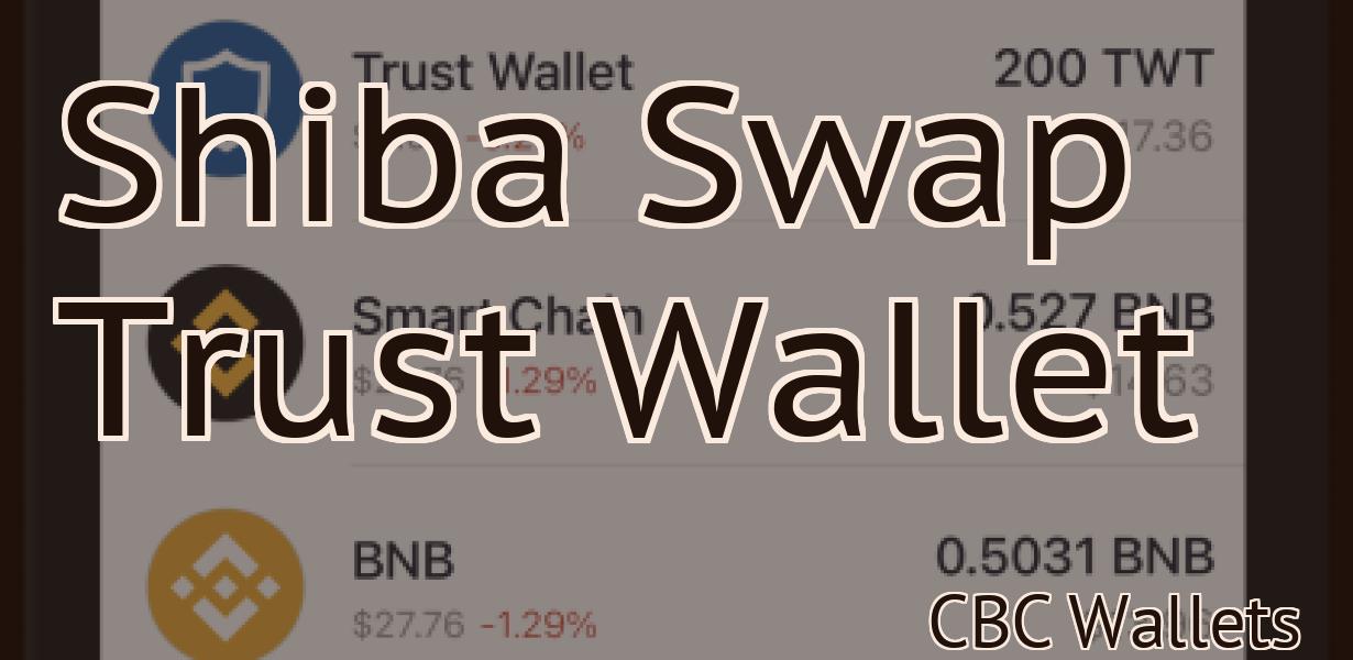 Shiba Swap Trust Wallet