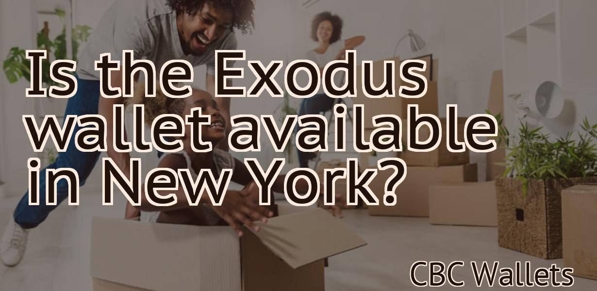 Is the Exodus wallet available in New York?