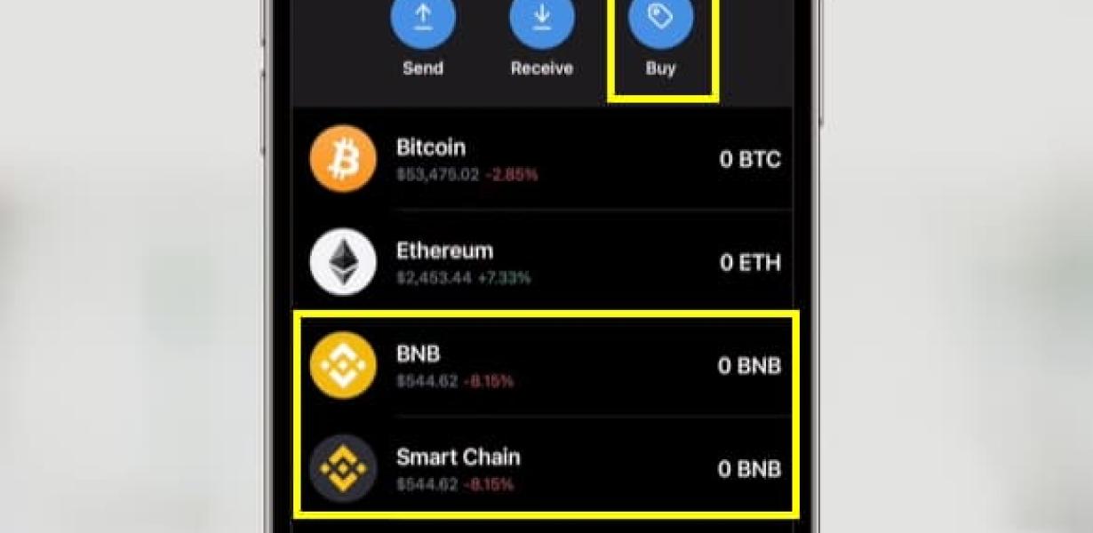 How to buy Binance Coin in jus