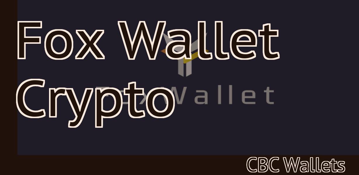 Fox Wallet Crypto
