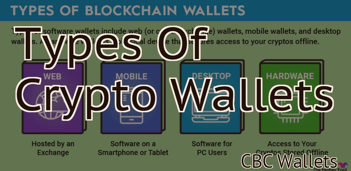 Types Of Crypto Wallets