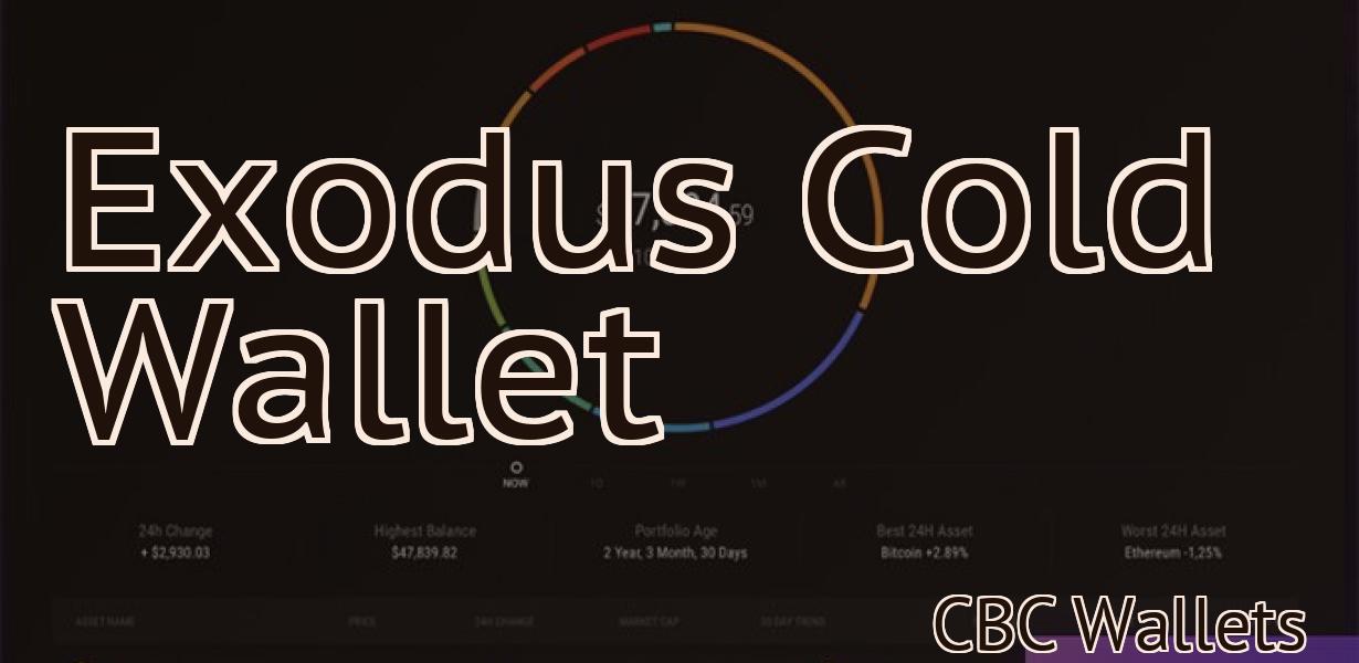 Exodus Cold Wallet