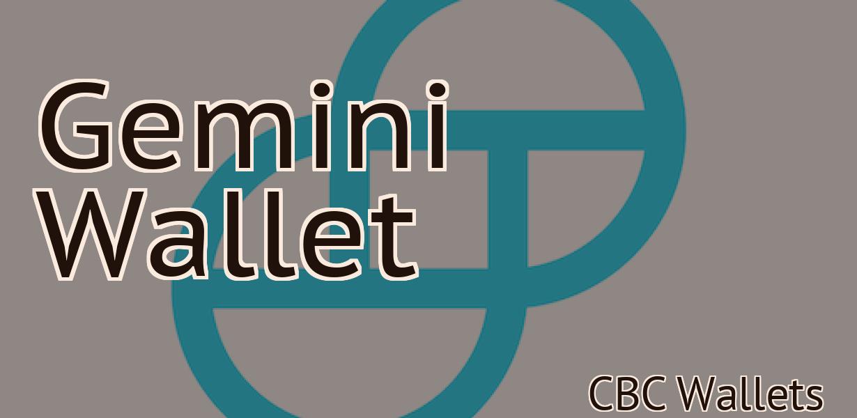 Gemini Wallet