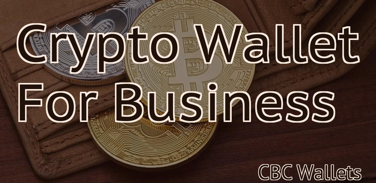 Crypto Wallet For Business