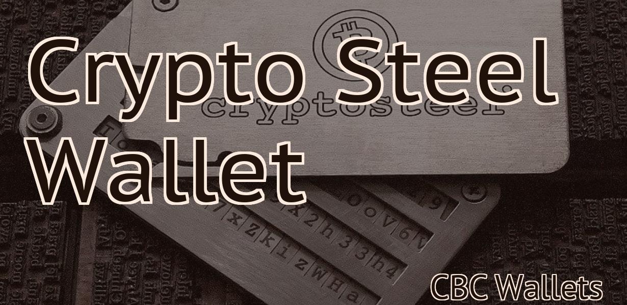 Crypto Steel Wallet