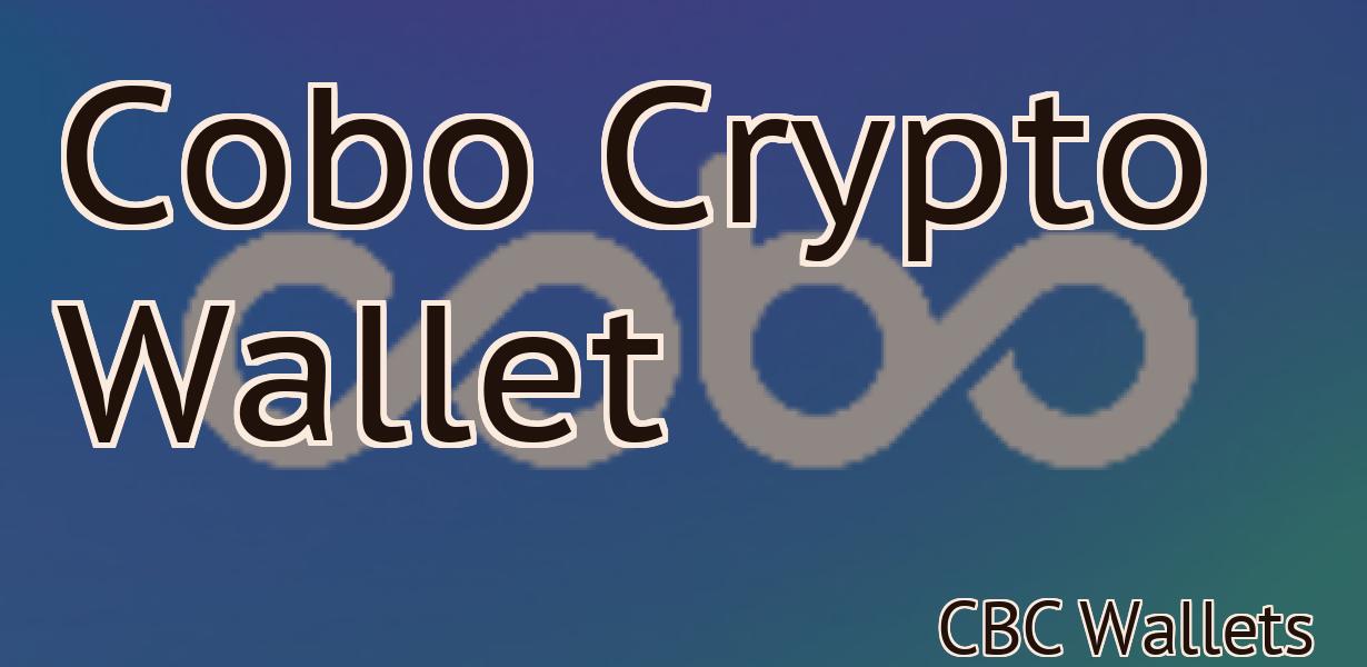 Cobo Crypto Wallet