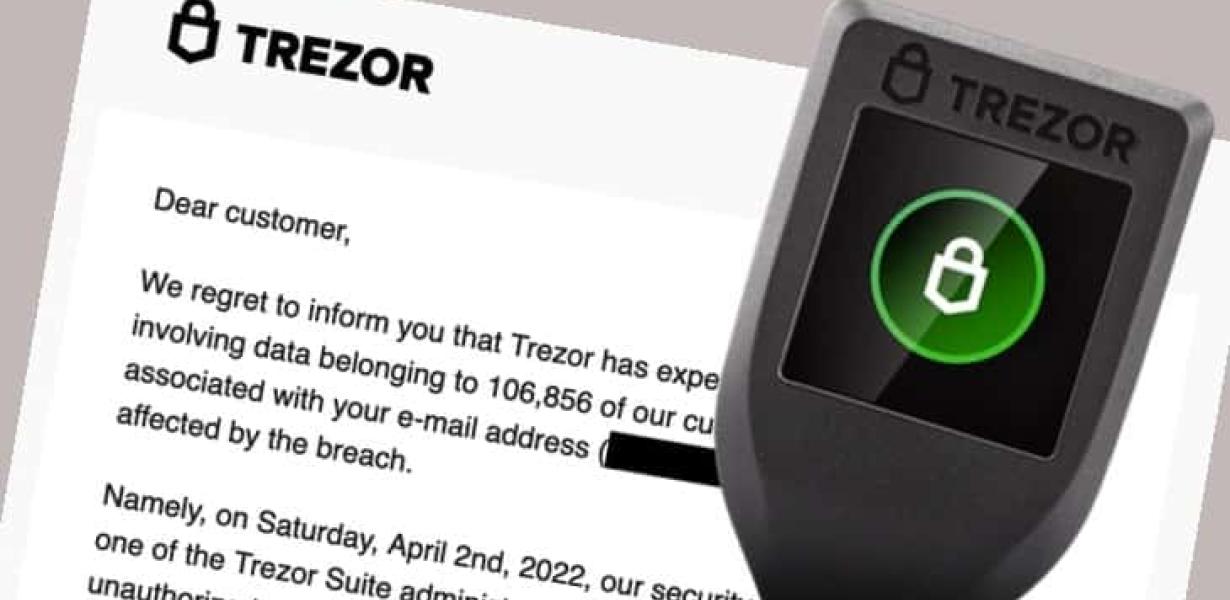 How to protect your Trezor wal