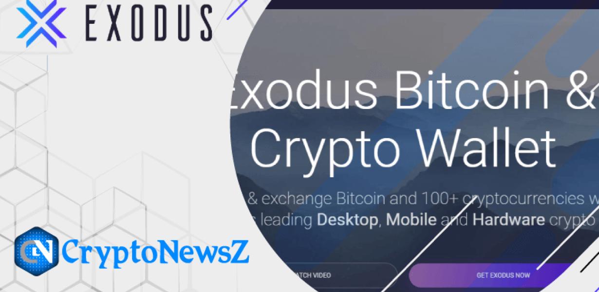 How to keep your exodus wallet