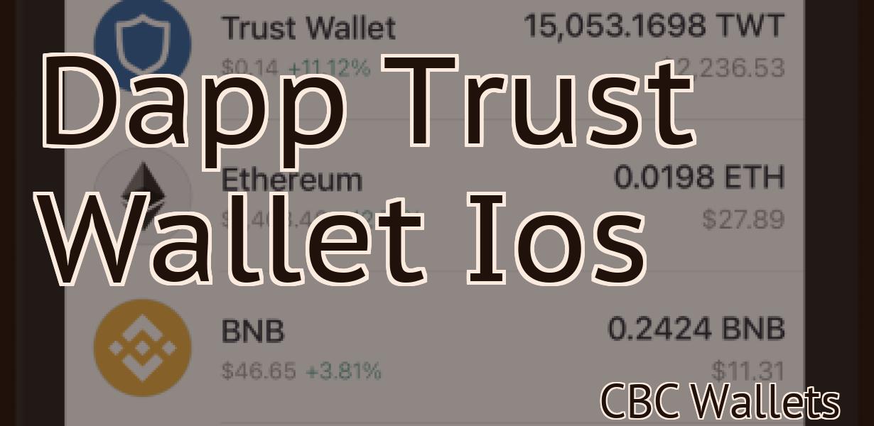 Dapp Trust Wallet Ios