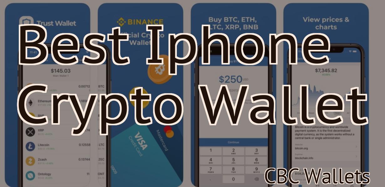 Best Iphone Crypto Wallet