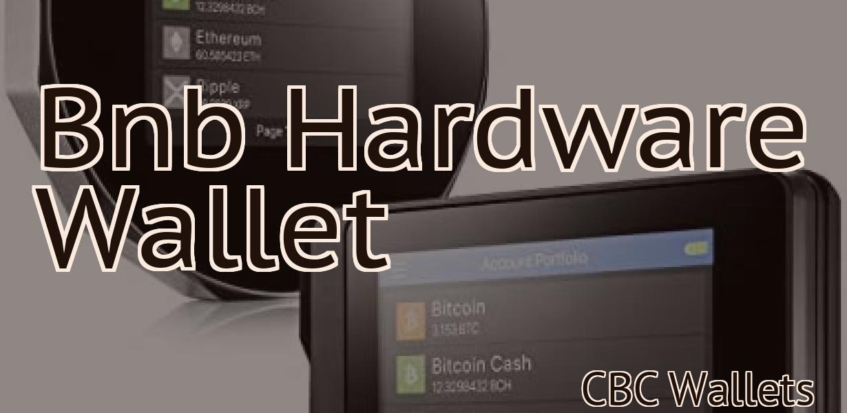 Bnb Hardware Wallet