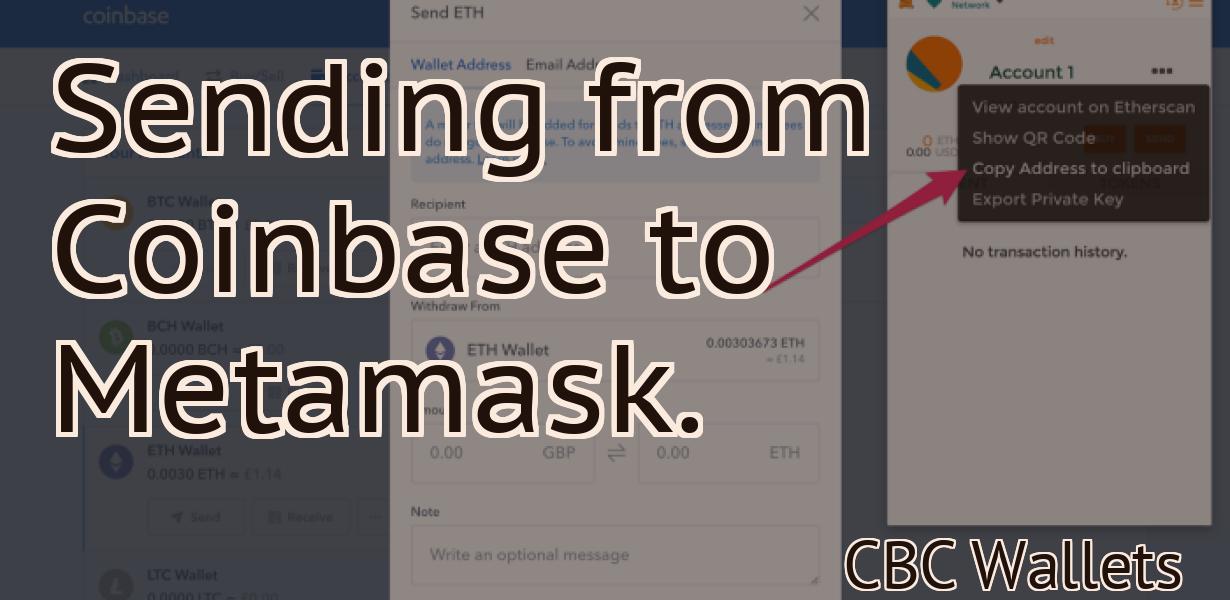 Sending from Coinbase to Metamask.