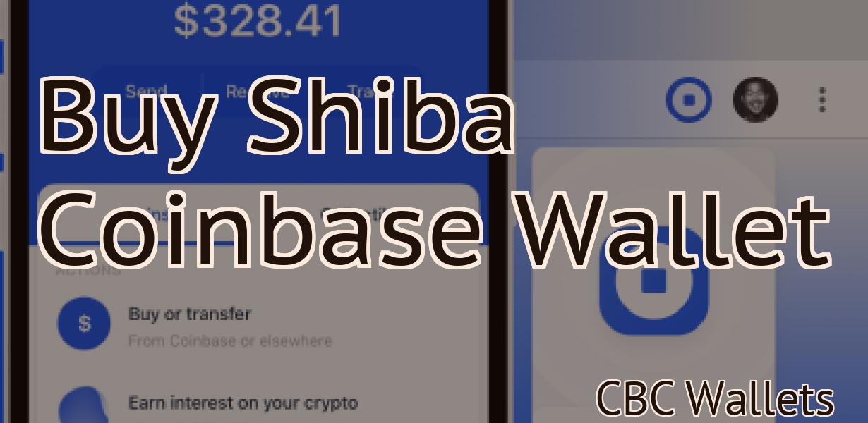 Buy Shiba Coinbase Wallet