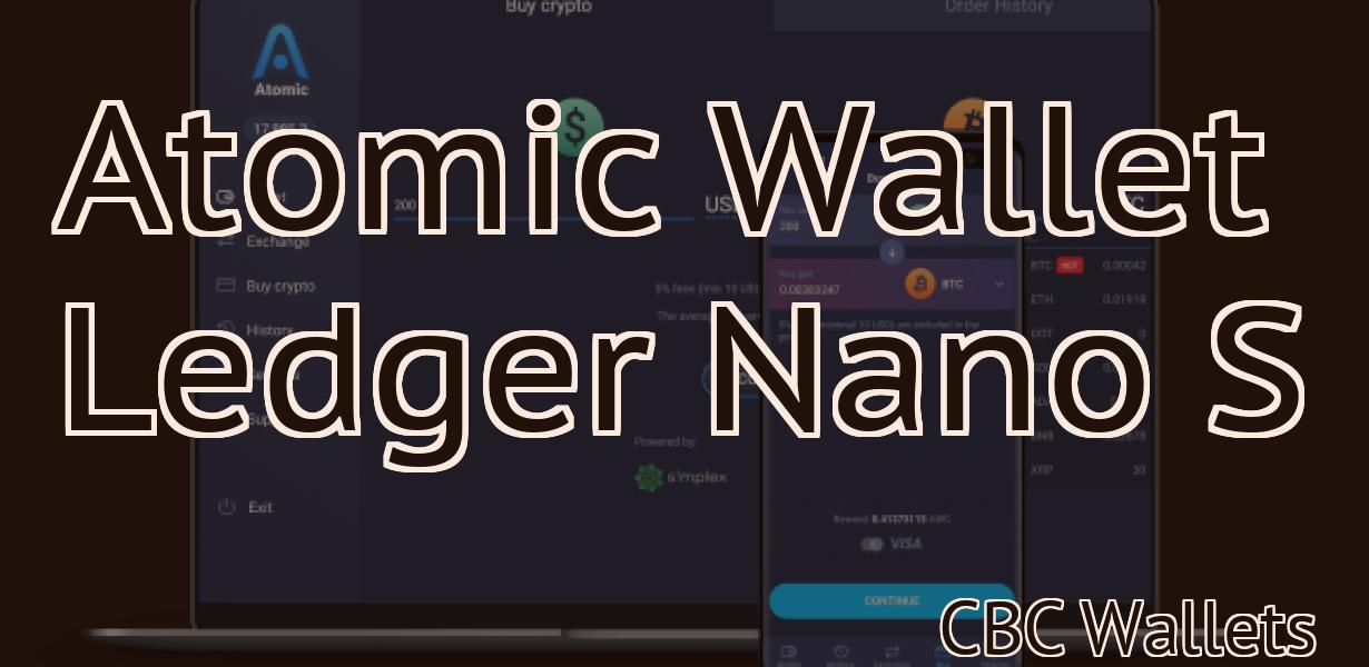 Atomic Wallet Ledger Nano S