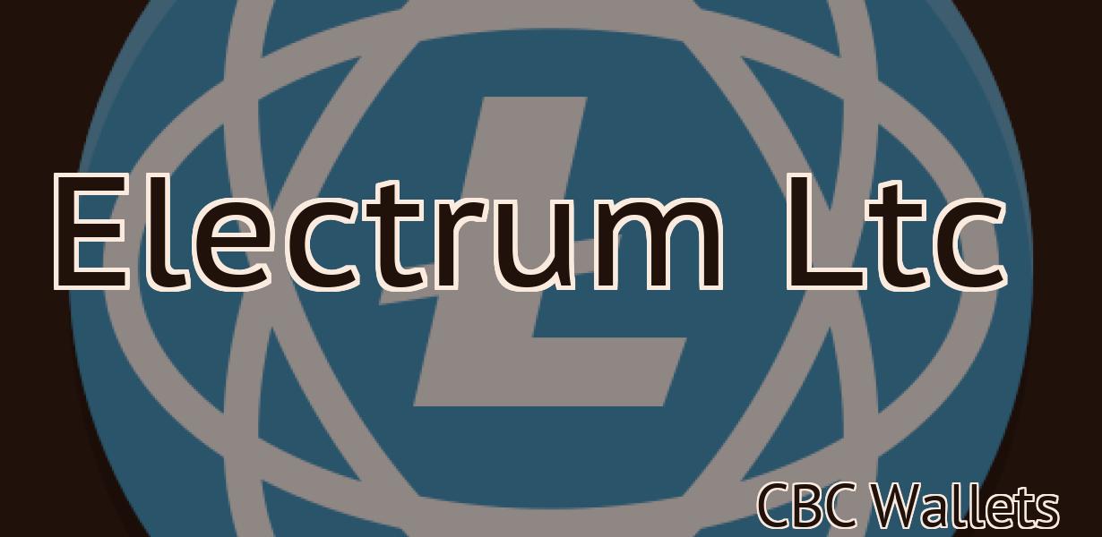 Electrum Ltc