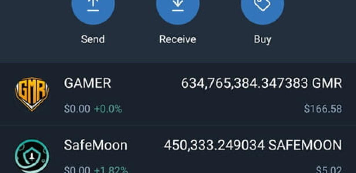 How to buy GMR Coin with Trust