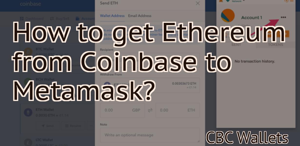 How to get Ethereum from Coinbase to Metamask?