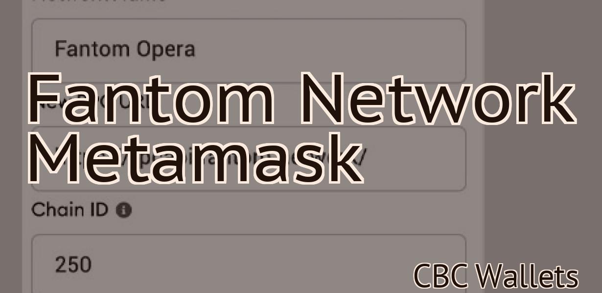 Fantom Network Metamask