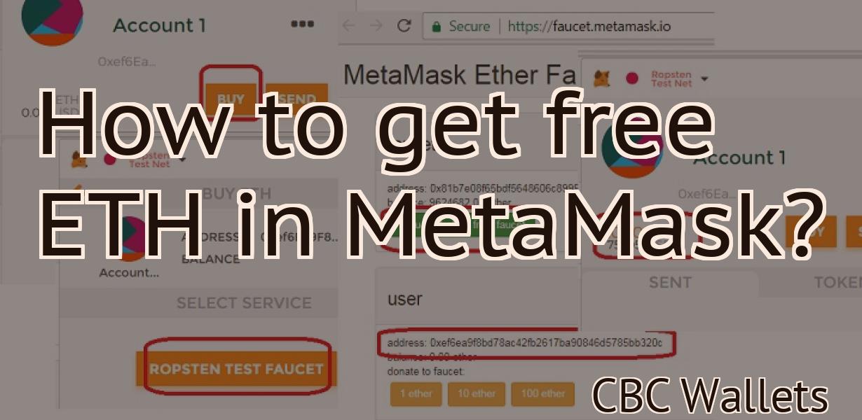 How to get free ETH in MetaMask?
