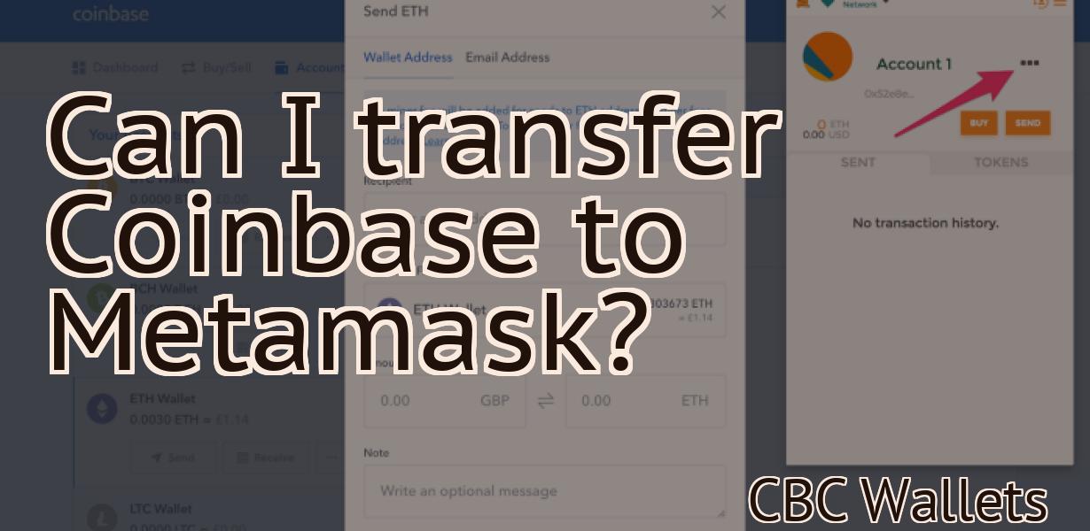 Can I transfer Coinbase to Metamask?