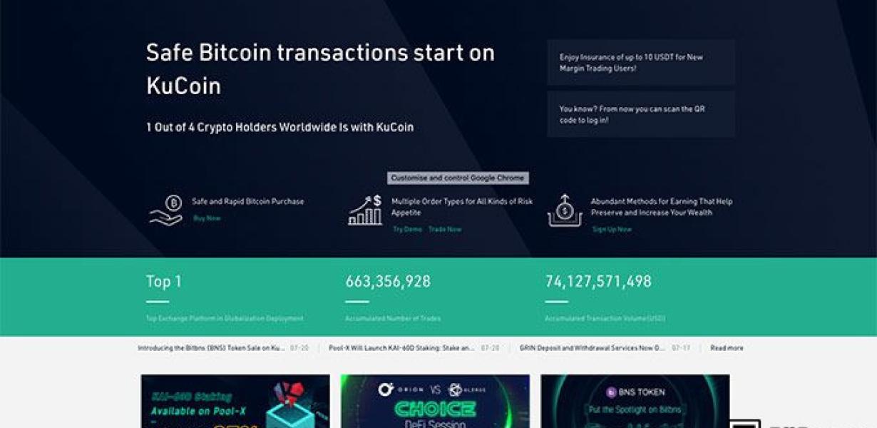 How to convert Kucoin to Trust