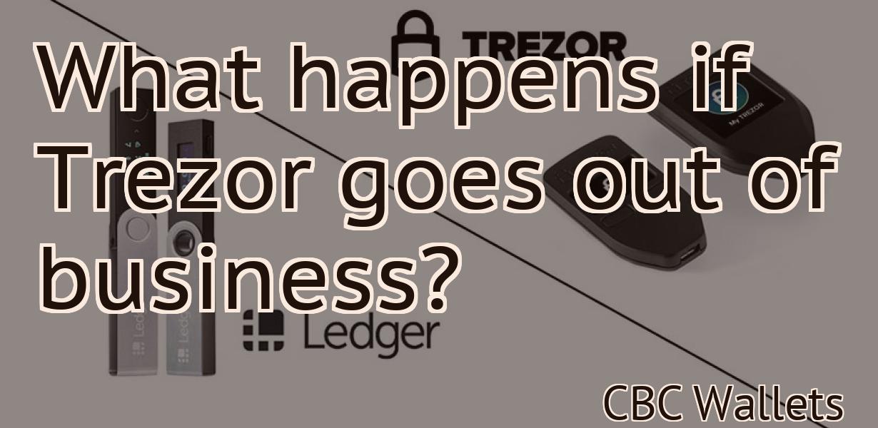 What happens if Trezor goes out of business?