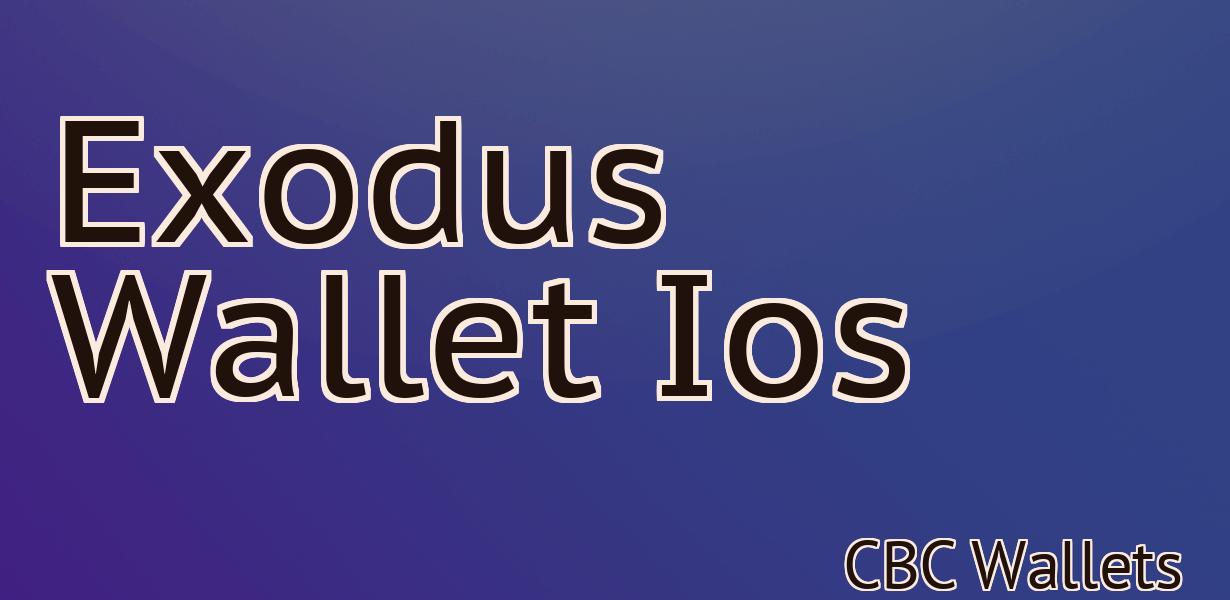 Exodus Wallet Ios