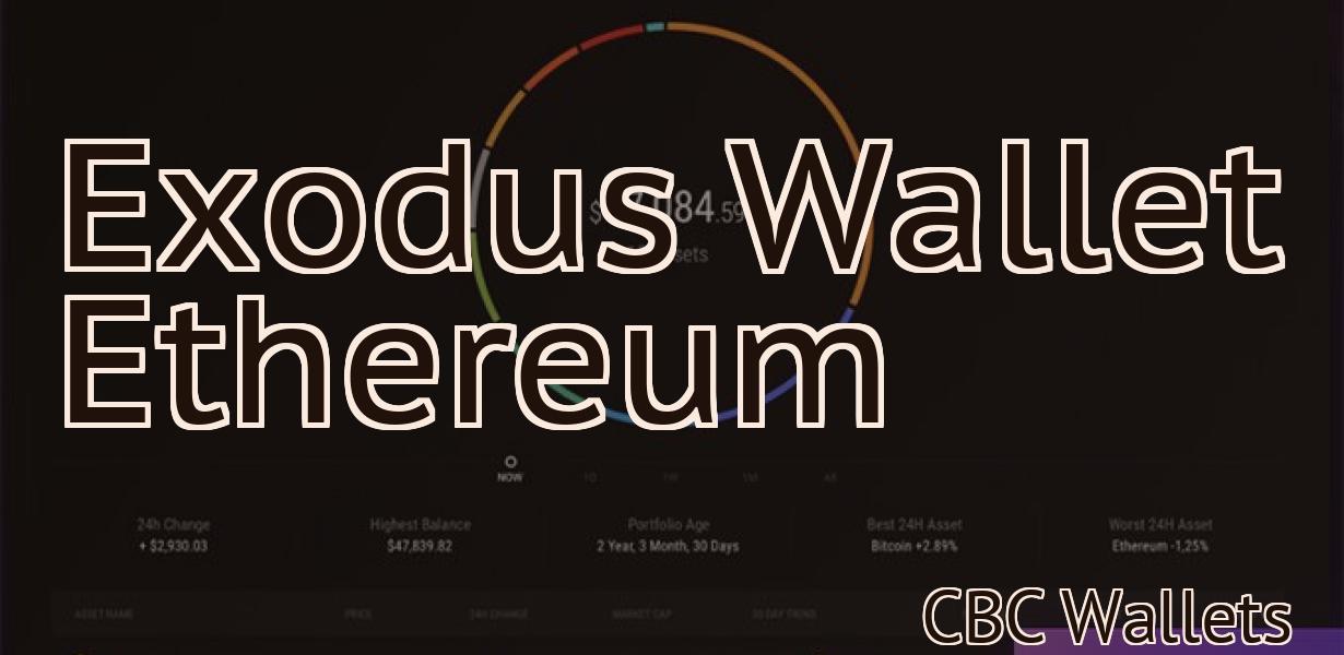 Exodus Wallet Ethereum