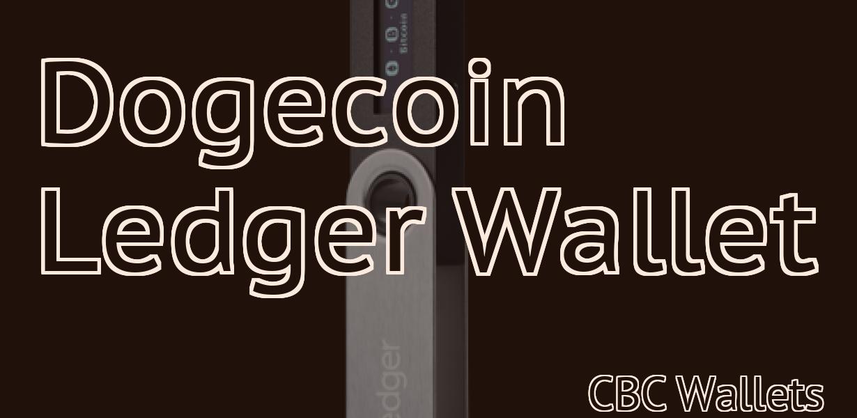 Dogecoin Ledger Wallet