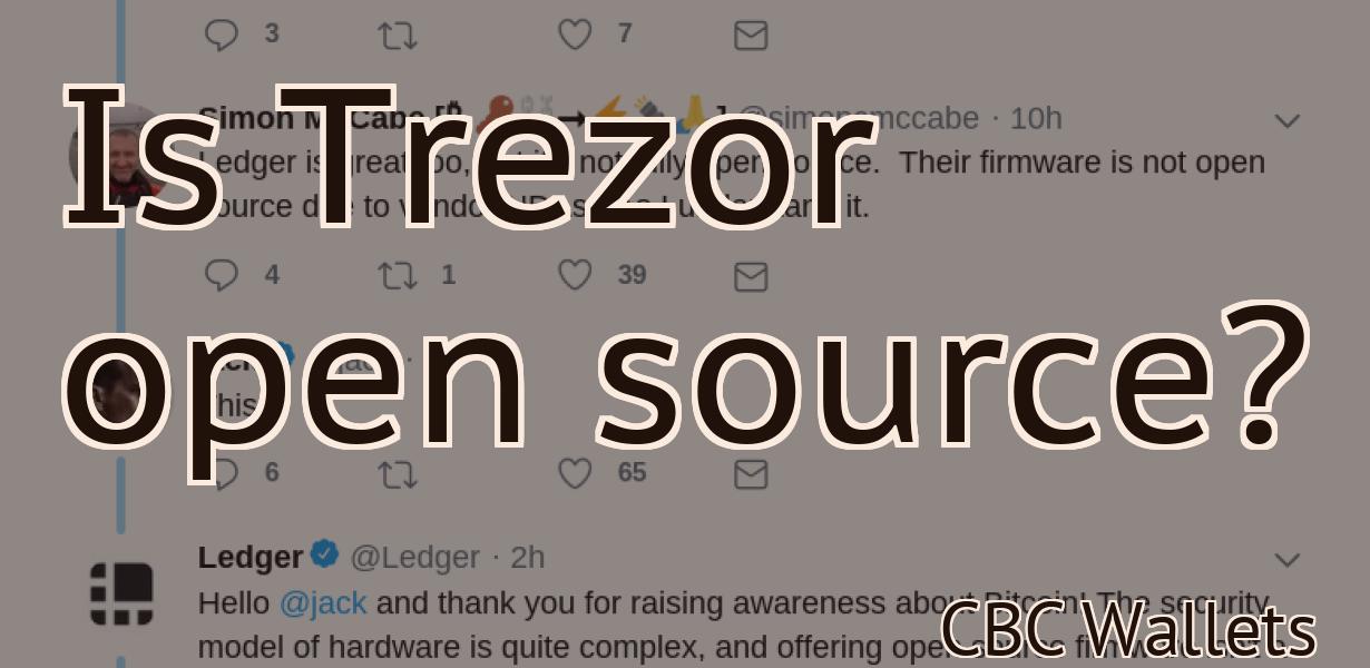 Is Trezor open source?