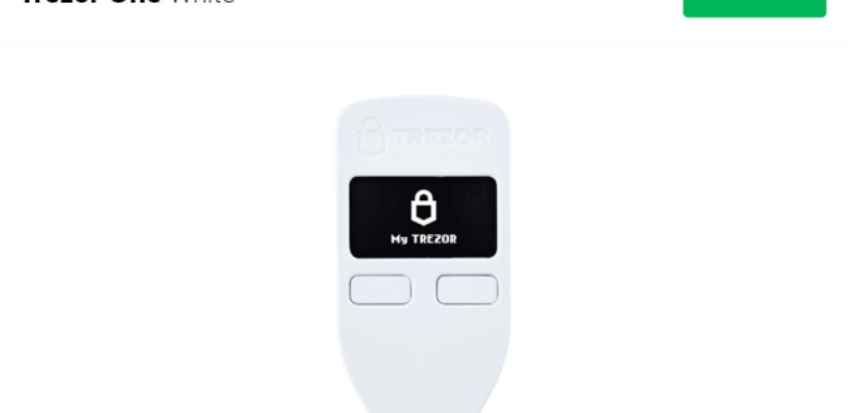 Introducing the New Trezor One