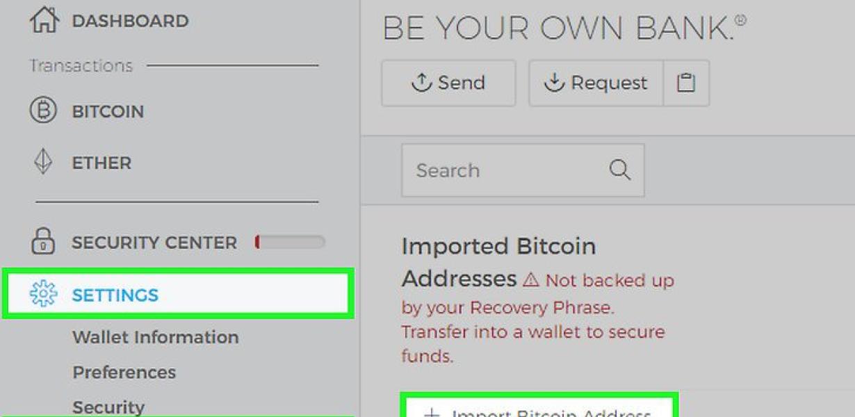 How to Secure Your Bitcoins wi