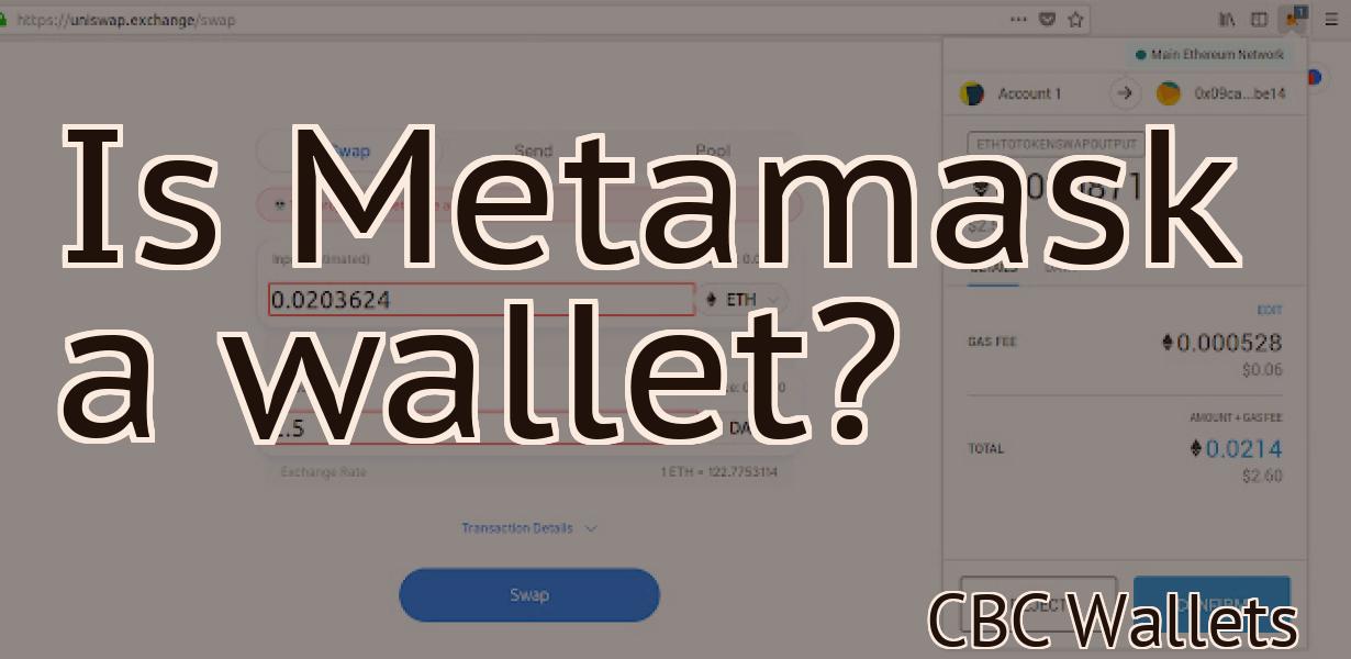 Is Metamask a wallet?