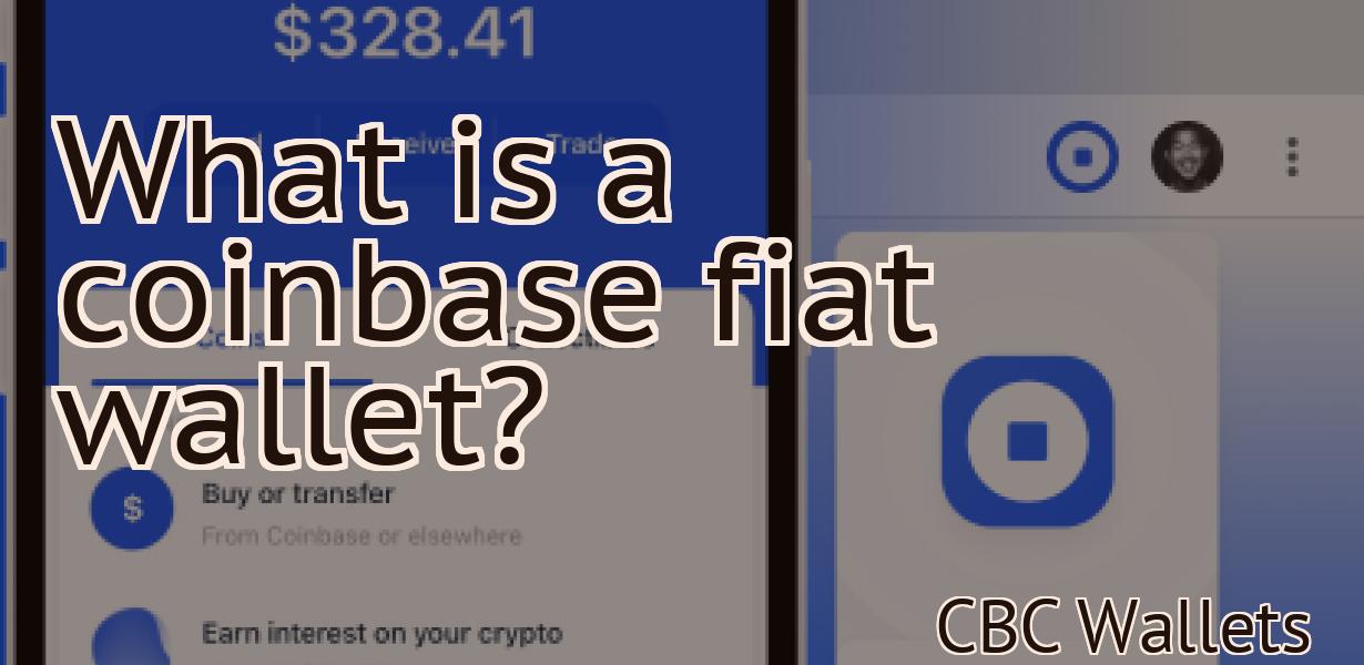 What is a coinbase fiat wallet?