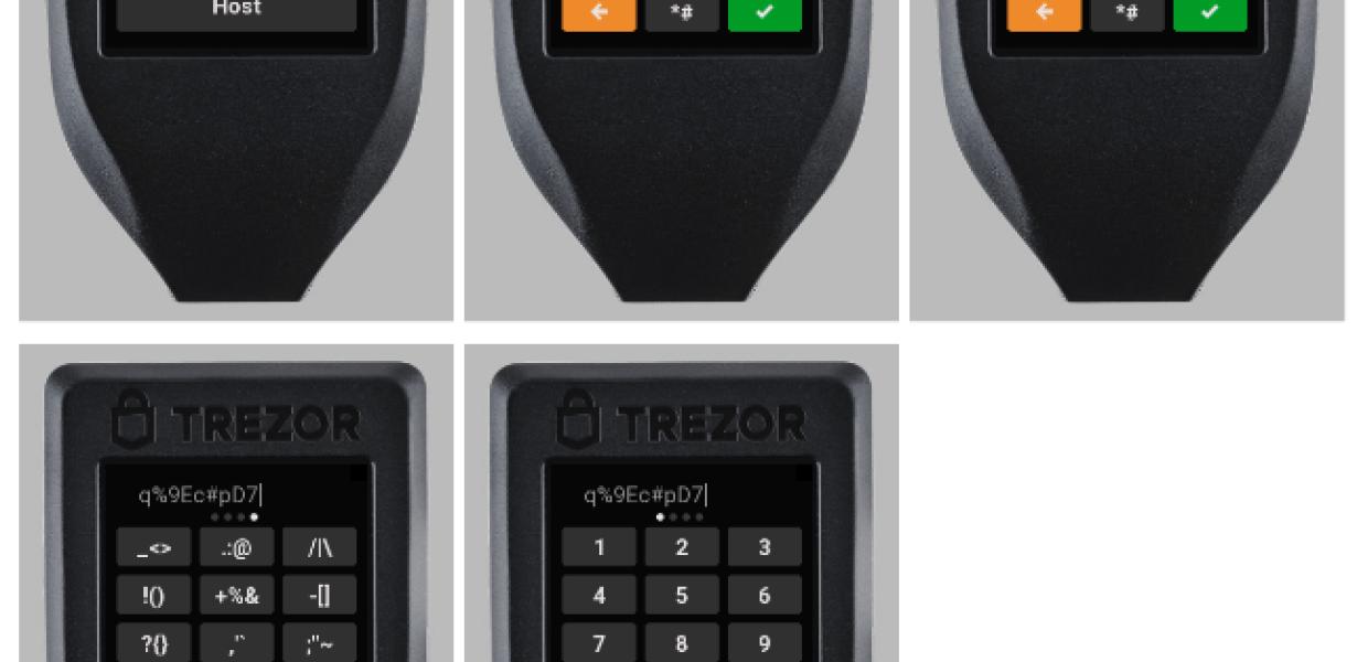 How to keep your Trezor passph