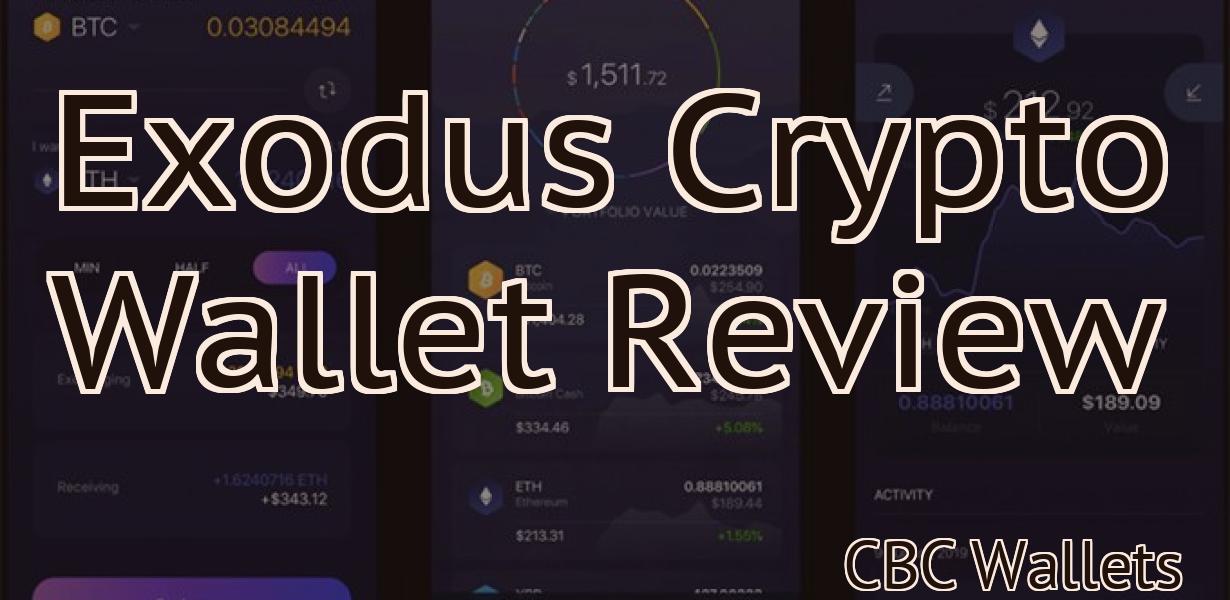 Exodus Crypto Wallet Review