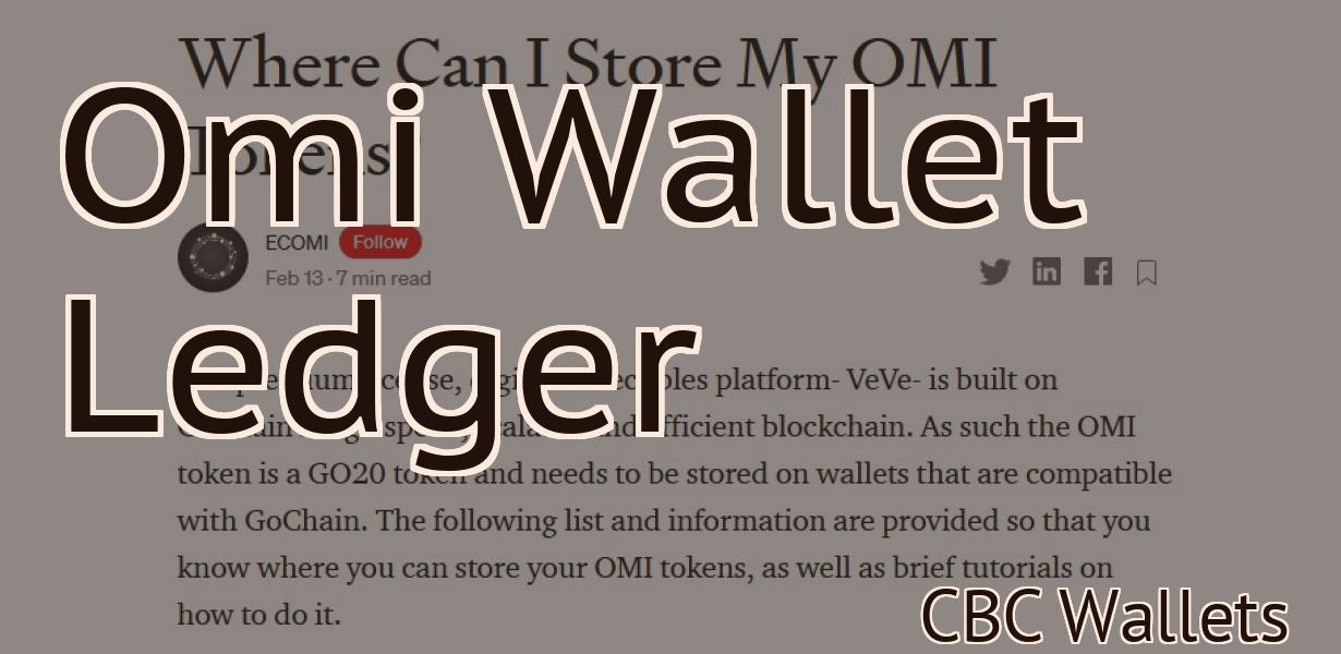 Omi Wallet Ledger