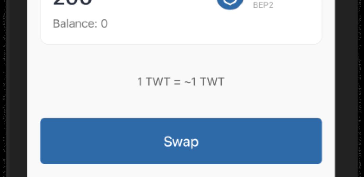 How to Use Trust Wallet to Swa