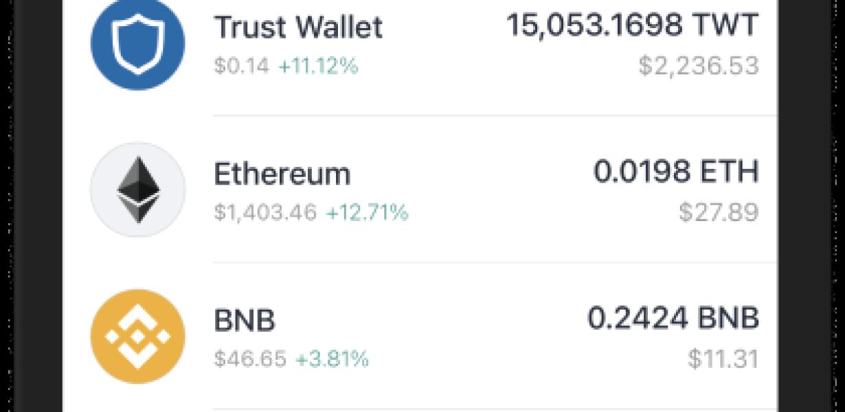 Using a trustless wallet to in