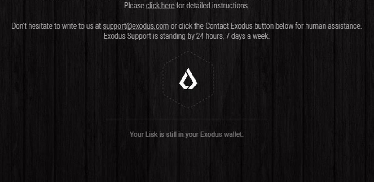 How to Update Your Exodus Wall