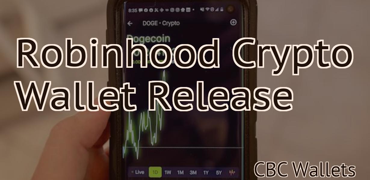 Robinhood Crypto Wallet Release