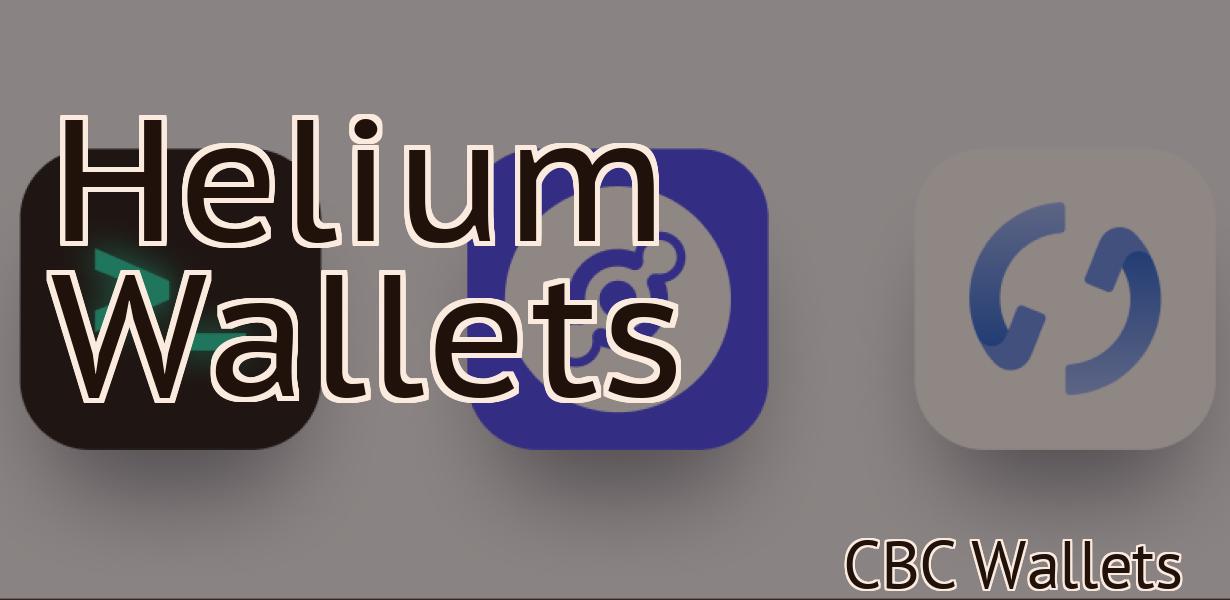 Helium Wallets